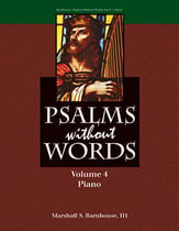 Psalms Without Words - Vol. 4 piano sheet music cover